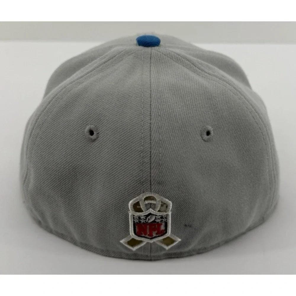 New Era 59FIFTY Detroit Lions Hat Grey Digital Camo NFL Fitted Size 6 3/4 2013